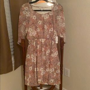 Charming Charlie floral dress